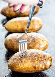 How long it takes a potato to bake is approximate, and it depends entirely on the potato's size and on how it is being baked. How To Bake Potatoes Craving Home Cooked