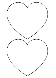 free printable heart templates 9 large medium small stencils to cut out what mommy does