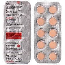 Amlopin 2 5 Blister Pack Of 10 Tablets Amazon In Health Personal Care