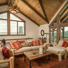 Wayfair offers thousands of design ideas for every room in every build a welcoming vibe in your living room using this modern rustic look from our customers' homes. 75 Beautiful Rustic Living Room Pictures Ideas July 2021 Houzz