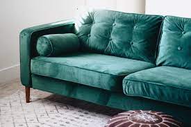 Https Comfort Works Com En Karlstad Custom Slipcovers In Velvet For The Ikea Karlstad From Comfort Works Velvet Slipcovers Slipcovered Sofa Teal Velvet Sofa