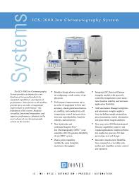Buy absorbance detectors and get the best deals ✅ at the lowest prices ✅ on ebay! Ics 3000 Ion Chromatography System