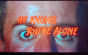 Watching He Knows You're Alone. A horror/slasher from 1980. It's really  awful but it's Tom Hanks first movie. He has only been in it a few minutes  but it was fun seeing