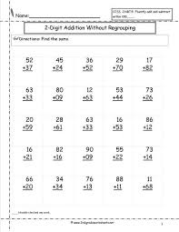 There are fifteen math problems for your child to work on. Free Addition Printable Worksheets Two Digit Addition With No Regrou Math Addition Worksheets Kindergarten Math Worksheets Addition 2nd Grade Math Worksheets