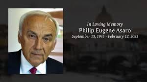 Philip Eugene Asaro Obituary