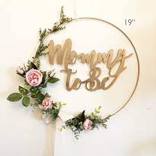 Excited To Share This Item From My Etsy Shop 19 Mommy To Be Floral Wreath Baby Shower Fl Blush Baby Shower Baby Shower Wreath Girl Baby Shower Decorations