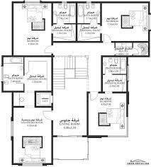 تصاميم الفيلا Ns 04 غرف نوم 5 ابعاد المسكن 17 60م عرض 19 40م عمق Model House Plan My House Plans Budget House Plans