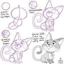 Zeichnen Von Katzen Tutorial 2 956 Likes 13 Comments Mitch Leeuwe Mitch Leeuwe Auf Instagram Akingmachen Sie Animal Drawings Drawing Tutorial Drawings