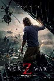 Brad Pitt Takes Center Stage On New World War Z Poster Zombie Movies Streaming Movies Good Movies