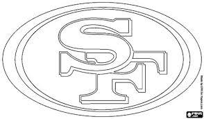San francisco 49ers 49ers pride since 1946 bring your wall alive with a truly ferocious celebration of bay area football! 49ers Coloring Sheets