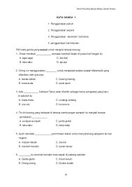 Latihan soal pilihan ganda keperawatan. 27 Kata Ganda 1 Stmi 2