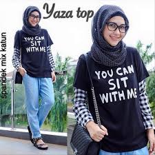 7 mix and match model baju hijab untuk orang gemuk dan pendek. 33 Kaos Lengan Panjang Untuk Orang Gemuk Model Terkini