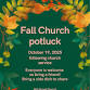 Church potluck event image