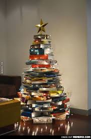 20 Insanely Creative Bookish Christmas Trees Book Christmas Tree Best Christmas Lights Christmas Lights