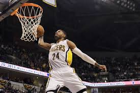 With the indiana pacers trailing the miami heat by three points in the fourth quarter on wednesday, paul george delivered the highlight of the game, blowing past lebron. Nba Slam Dunk Contest 2014 Paul George Will Destroy The Competition Bleacher Report Latest News Videos And Highlights