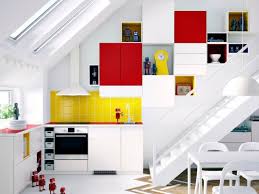 Dix Inspirations Pour Amenager Ses Combles Cuisine Ikea Ikea Etagere Murale Fermee