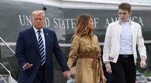 The rarely photographed youngest son of former president donald. Donald Trump S Son Barron Tests Positive For Covid 19 World News The Indian Express