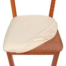 Joccun chair covers for dining room set of 2,water repellent dining chair slipcovers stretch dining room chair covers seat protector,washable parsons chair cover for home,hotel,banquet(black,2 pack). Set Of 6 Removable Washable Anti Dust Dinning Upholstered Chair Seat Cushion Slipcovers Smiry Stretch Spandex Jacquard Dining Room Chair Seat Covers Beige Slipcovers Home Kitchen Fcteutonia05 De