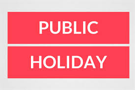 Image result for public holiday