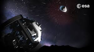 Virtual telescope really makes asteroid day an event for everyone. Esa Flyeye Esa S Bug Eyed Asteroid Hunter