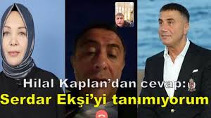Hilal'ın kocası, pelikanın başı o zaten, süheyb'i ben aradım. Hilal Kaplan Serdar Eksi Icin Ne Dedi Hilal Kaplan Kimdir Memuralimlari Net