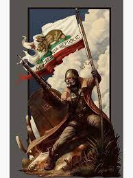 Fallout Ncr Ranger Flag Fan Art Poster Poster By Digiartyst Ncr Ranger Poster Art Fan Art