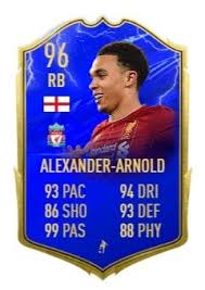Pues después de muchas mejores por fin se vino un toty, por desgracia el que menos me apetecía después de neuer tengo a tavernier headliner y es espectacular, por lo que la hay 3 respuestas en alexander arnold toty , del foro de fifa 21: Fifa 20 Tots Premier League Players Ratings Alexander Arnold Mane More