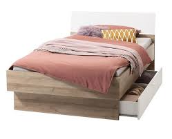 Coffre rangement bois panier rangement bois rangement du bois boite rangement bois naturel rangement cd bois rangement bouteille. Lit Avec Rangement Globo Chene Riviera Ton Blanc Ultra Brillant Sb Meubles Discount