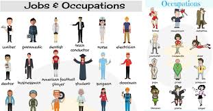 List Of Jobs And Occupations Types Of Jobs With Pictures 7esl List Of Jobs Job Images Learn English Vocabulary