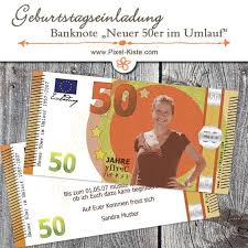 Als druckvorlage werden alle notwendigen unterlagen zur herstellung von druckformen. Einladung Neuer Funfziger Im Umlauf Geldschein 50 Geburtstag Geburtstagseinladungen Geburtstagseinladung 50 Einladung Geburtstag