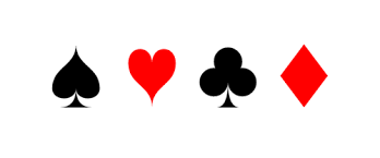 Spades (♠), hearts (♥), diamonds (♦) and clubs (♣). Learn The Suits Cards Values Beginner S Step By Step Guide To Playing Poker Guides