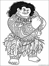 Push pack to pdf button and download pdf coloring book for free. Vaiana Moana Coloring Pages Printable Coloring4free Coloring4free Com