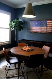 Stars are painted in red, white and blue for a festive look on holidays or anytime. 100 Style Americana Interiors Ideas Woollen Blankets Home Decor Decor