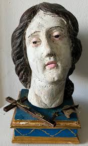 Heilige Madonna in Antike Religiöse Original-Skulpturen & -Sakralmalereien  (Vor 1945) online kaufen