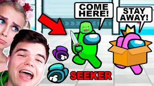 Do you want to know how robots are made? My Boyfriend Was The Seeker In Among Us Hide And Seek Youtube