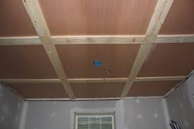 Polyisocyanurate is another option, coming in as the densest and more expensive option for foam board. Ditch The Drywall Hanging Plywood Ceiling Panels 6 Steps With Pictures Instructables