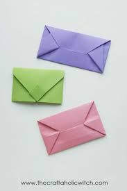 Its an diy origami envelope which you can make easily by following . 3 Easy Ways Of Folding Origami Envelopes No Glue Video The Craftaholic Witch