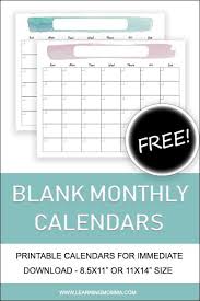 By cavazos rebposted on november 3, 2017113 views. Printable Monthly Calendar 8 5x11 Or 11x14 With Watercolor Design