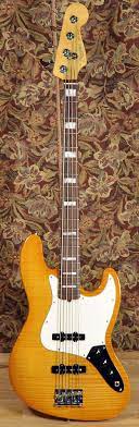 Fender American Select Jazz Bass Amber 2012 Chicago Music Exchange Fender Bass Guitar Bass Guitar Electric Bass