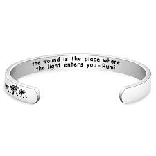 Find, read, and share lf quotations. Lf Stainless Steel Keep Funking Going Bracelet Hair Tie Mantra Quote Keep Going Cuff Bracelet Jewelry Motivational Inspired Gift For Women Girls With Secret Message For Motivational Support Jewelry Women