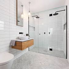 Image Result For Double Shower Modern White Bathroom Wood Bathroom Double Shower