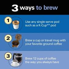 Hamilton Beach Flexbrew Trio Coffee Maker 2 Way Single Serve And Full 12 Cup Pot Compatible K Cup Pods Or Grounds Combo Black 49954 Walmart Com Hamilton Beach Coffee Maker Hamilton Beach Single Serve
