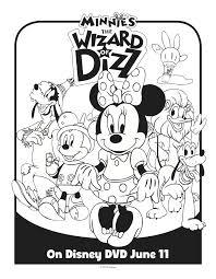 Mickey mouse and friends coloring pages. Minnie Mouse Printable Coloring Sheet Sweeps4bloggers Elmo Coloring Pages Minnie Mouse Coloring Pages Printable Coloring Pages