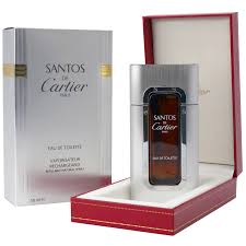 Cartier santos 100 large white dial two tone yellow gold w200728g Santos De Cartier Pour Homme Eau De Toilette Spray 50 Ml Refillable Duftwelt Hamburg