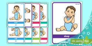 Baby Sign Language Poster Pack Bedtime Signs Baby Sign