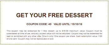 Coupon Olive Garden November 2019