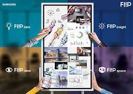 New Arrival Samsung Flip Interactive Digital Flip Chart