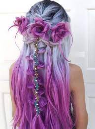 50 Amazing Combo Of Hairstyling Ideas Hair Colors In 2018 Looking For Unique Hair Colors And Hairstyling Trends A Mermaid Hair Color Hair Styles Hair Makeup