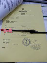 Legal document the most important. Saksi Borang Nikah Lelaki Selangor