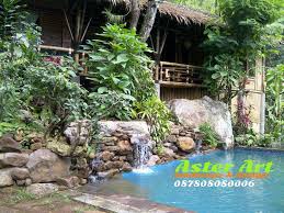 Kamu bisa bikin air terjun seperti pada gambar yang ini. Tebing Air Terjun Kolam Air Kolam Ikan Koi Air Terjun